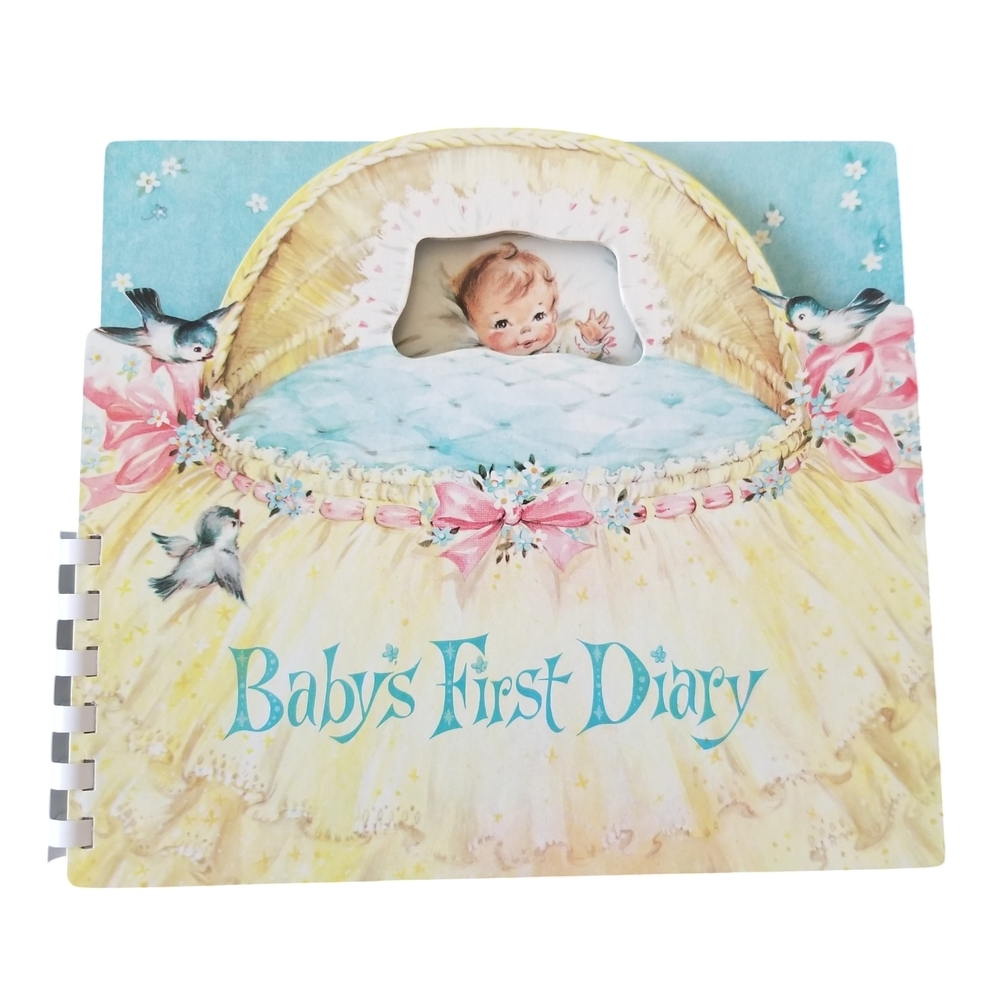 Vintage Baby's First Diary